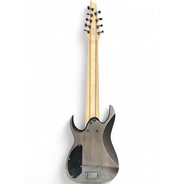 Used Ibanez RG9PB Trans Gray Solid Body Electric Guitar