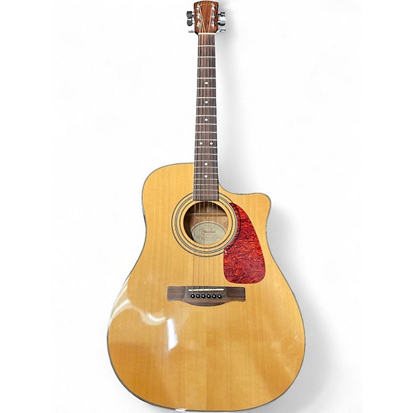 Used Fender CD140SCE Natural Acoustic Electric Guitar