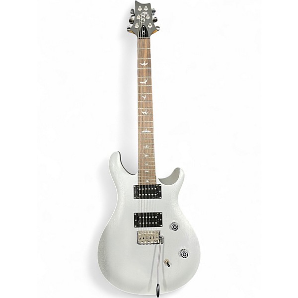 Used PRS SE CE24 Chrome Silver Solid Body Electric Guitar