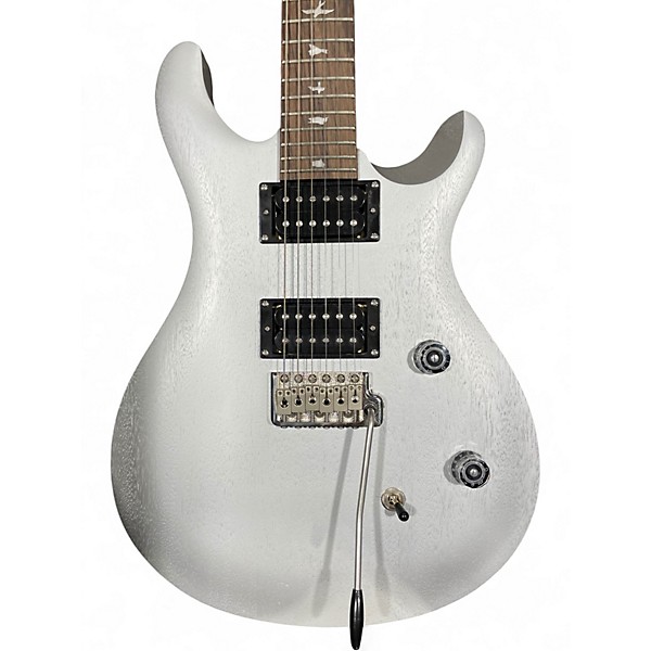 Used PRS SE CE24 Chrome Silver Solid Body Electric Guitar
