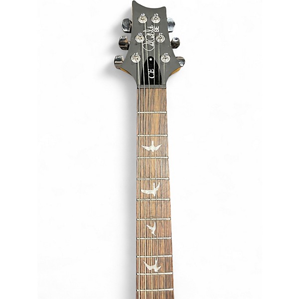 Used PRS SE CE24 Chrome Silver Solid Body Electric Guitar