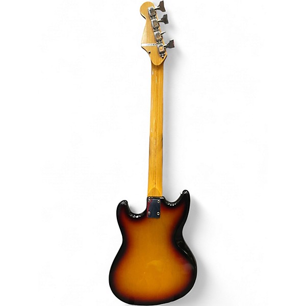 Vintage 1960s Teisco EB-120 3 Color Sunburst Electric Bass Guitar