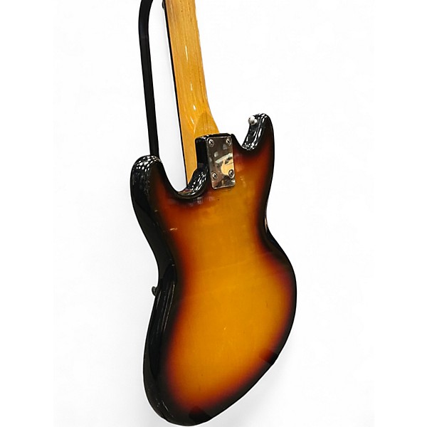 Vintage 1960s Teisco EB-120 3 Color Sunburst Electric Bass Guitar