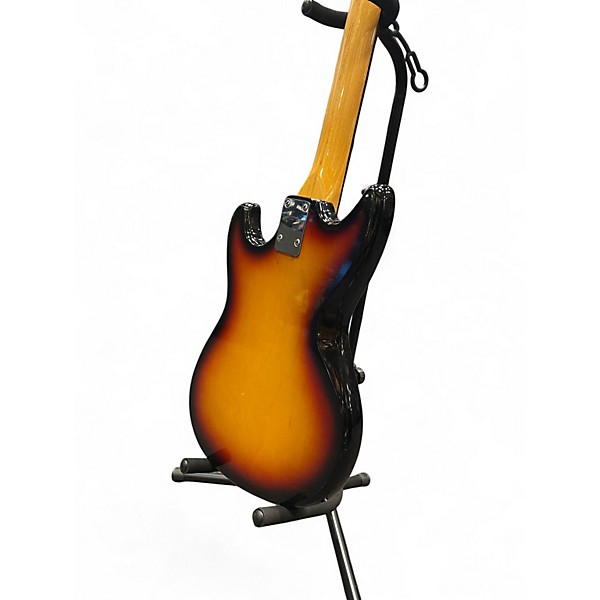Vintage 1960s Teisco EB-120 3 Color Sunburst Electric Bass Guitar