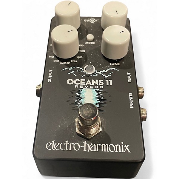 Used Electro-Harmonix Oceans 11 Reverb Effect Pedal