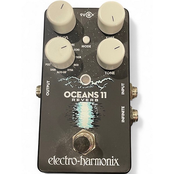 Used Electro-Harmonix Oceans 11 Reverb Effect Pedal