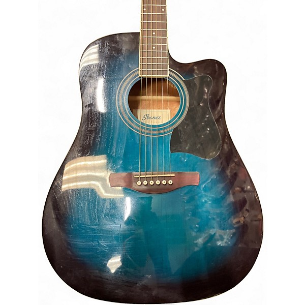 Used Ibanez V70CE burst Acoustic Electric Guitar