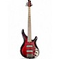 Used Yamaha TRBX605FM Dark Red Burst Electric Bass Guitar thumbnail