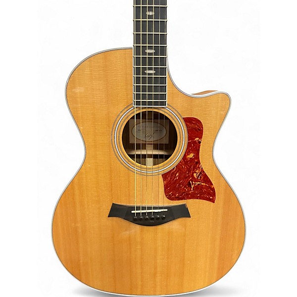 Used Taylor 414CE Natural Acoustic Electric Guitar