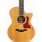 Used Taylor 414CE Natural Acoustic Electric Guitar
