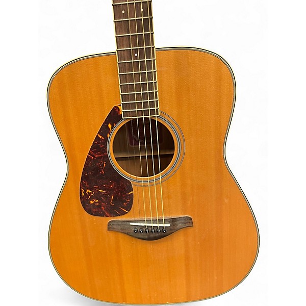 Used Yamaha FG720SL Left Handed Natural Acoustic Guitar