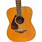Used Yamaha FG720SL Left Handed Natural Acoustic Guitar