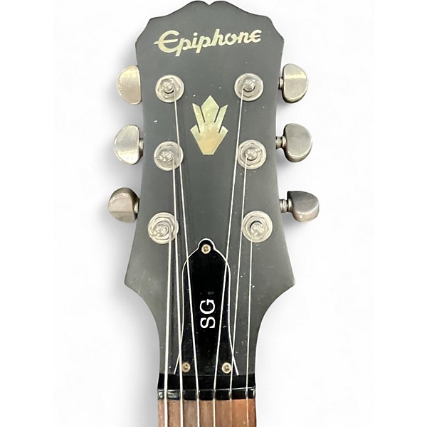 Used Epiphone SG Cherry Solid Body Electric Guitar