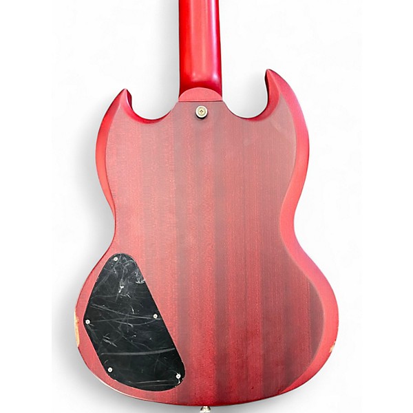 Used Epiphone SG Cherry Solid Body Electric Guitar