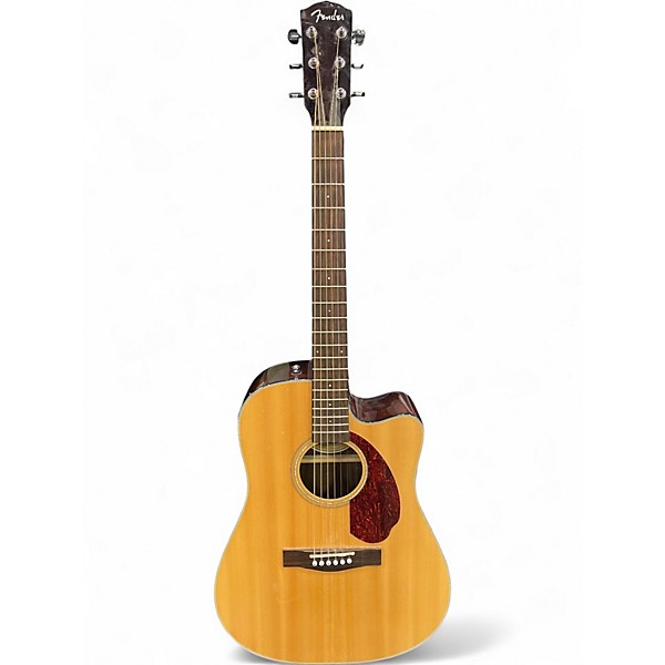 Used Fender CD140SCE Natural Acoustic Electric Guitar