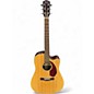 Used Fender CD140SCE Natural Acoustic Electric Guitar thumbnail