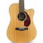 Used Fender CD140SCE Natural Acoustic Electric Guitar