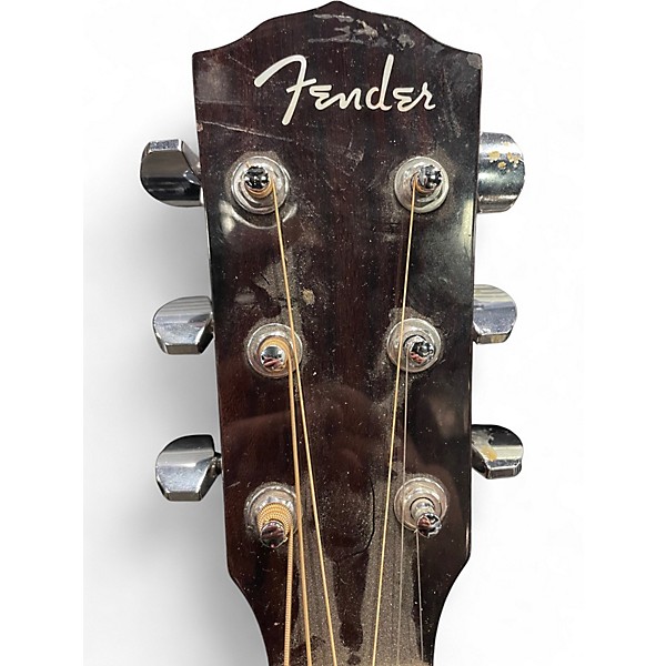 Used Fender CD140SCE Natural Acoustic Electric Guitar