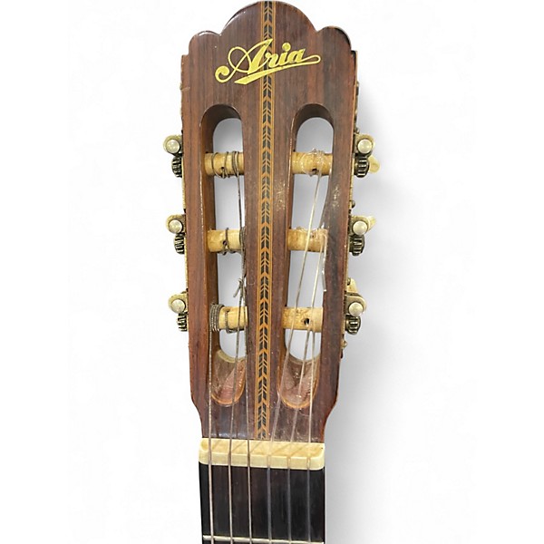 Used Aria A555 Natural Acoustic Guitar
