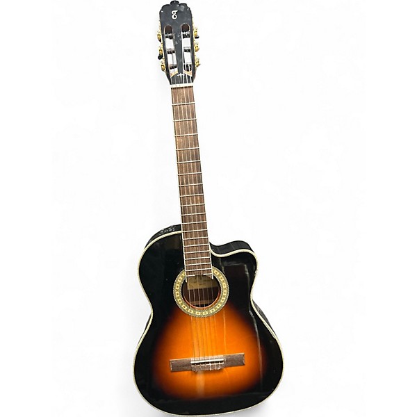 Used Tagima WS12 EQ 2 Color Sunburst Classical Acoustic Electric Guitar