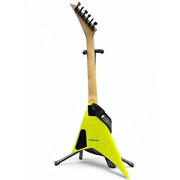 Used Jackson RR MINION JS1X NEON YELLOW Solid Body Electric Guitar
