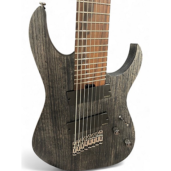 Used Ibanez RGIF8 Gray Solid Body Electric Guitar