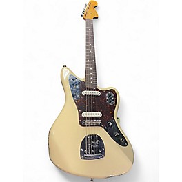 Used Fender CIJ Jaguar JG66 Olympic White Solid Body Electric Guitar