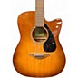 Used Yamaha FGX800C Sandburst Acoustic Electric Guitar
