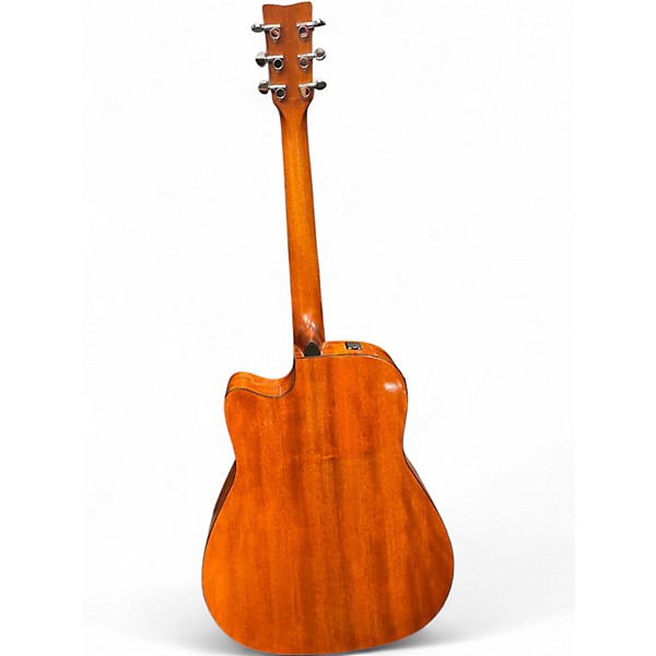 Used Yamaha FGX800C Sandburst Acoustic Electric Guitar