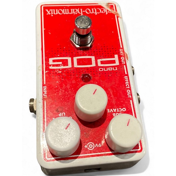 Used 2020s Electro-Harmonix Nano POG Polyphonic Octave Generator Effect Pedal