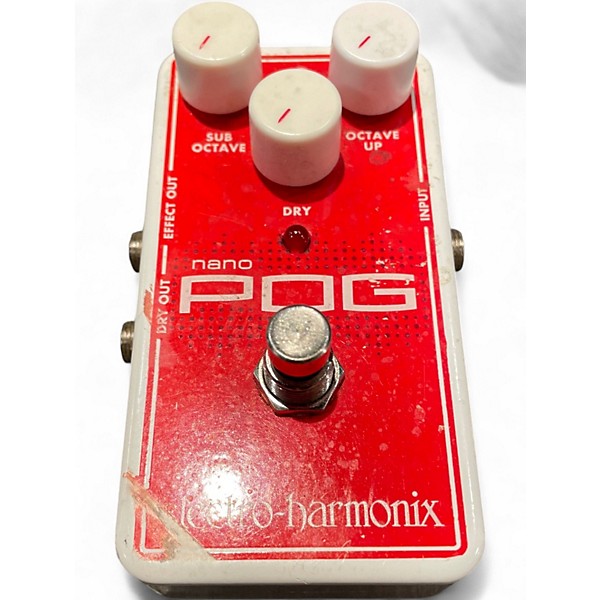 Used 2020s Electro-Harmonix Nano POG Polyphonic Octave Generator Effect Pedal