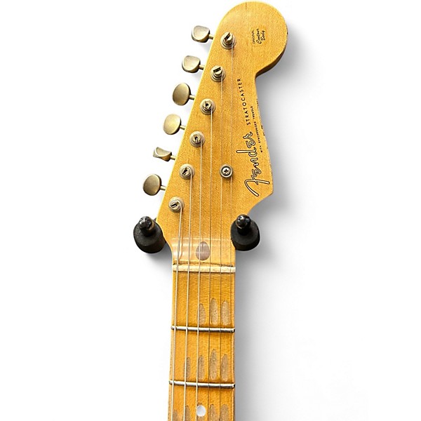 Used Fender 54' custom shop 2 Color Sunburst Solid Body Electric Guitar