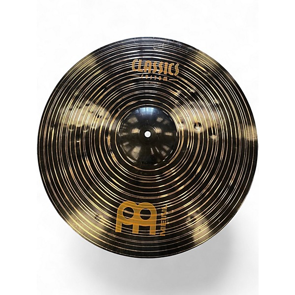 Used MEINL 10in Classic custom dark splash Cymbal