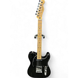 Used Fender Player Telecaster Black Solid Body Electric Guitar