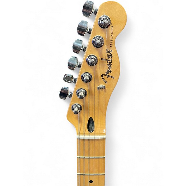 Used Fender Player Telecaster Black Solid Body Electric Guitar