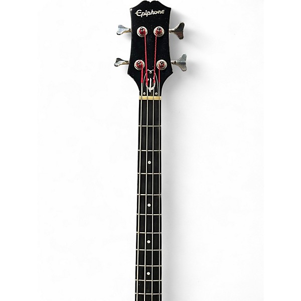 Used Epiphone Embassy Bass Antique Ivory Electric Bass Guitar