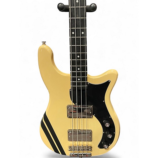 Used Epiphone Embassy Bass Antique Ivory Electric Bass Guitar