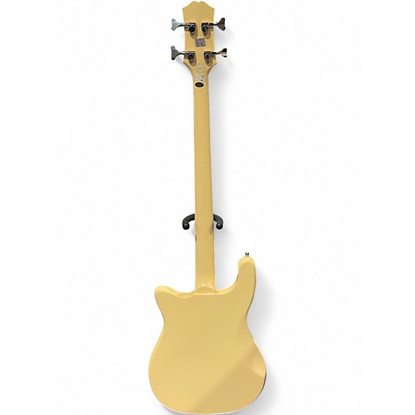 Used Epiphone Embassy Bass Antique Ivory Electric Bass Guitar