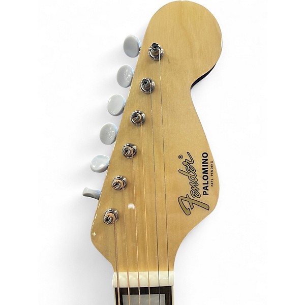 Used Fender California Palomino Vintage Natural Acoustic Electric Guitar