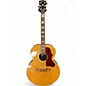 Used Gibson SJ200 Studio Super Jumbo Natural Acoustic Electric Guitar thumbnail