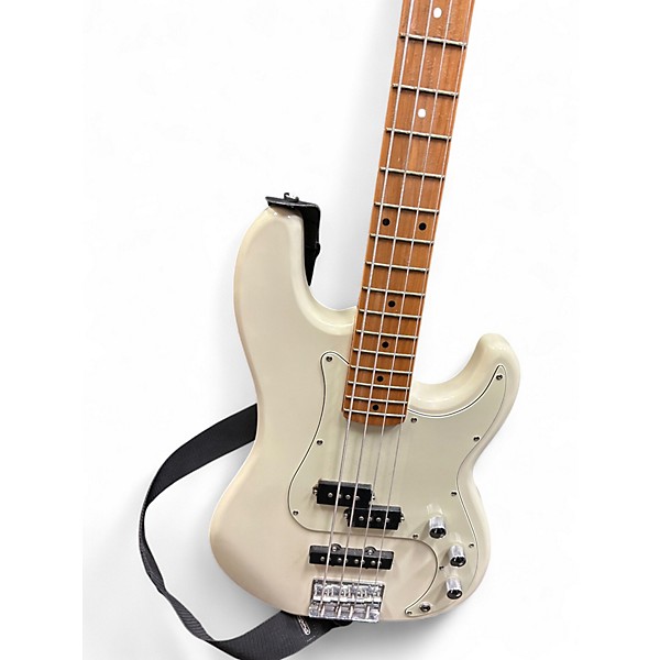 Used Tagima TW SERIES Pearl White Electric Bass Guitar