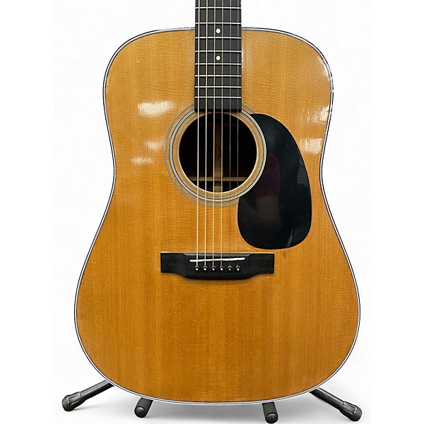 Used 2016 Martin D28 Dreadnought Centennial Natural Acoustic Guitar