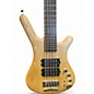 Used Warwick Corvette 5 String Natural Electric Bass Guitar