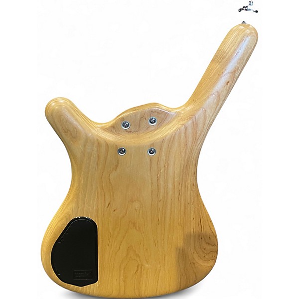 Used Warwick Corvette 5 String Natural Electric Bass Guitar