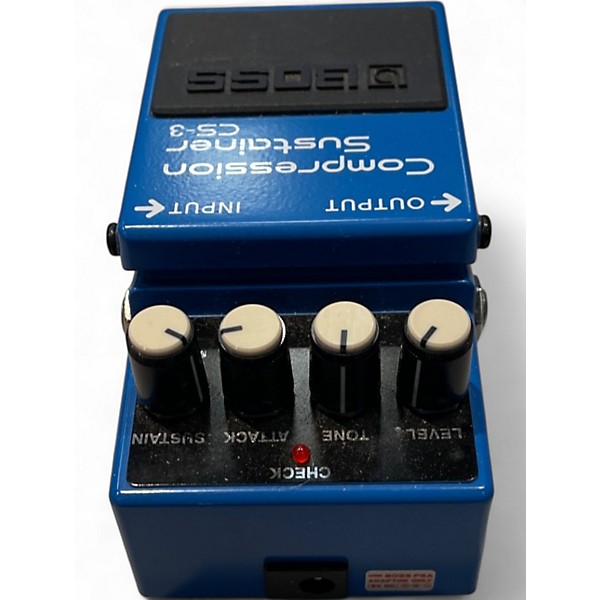 Used BOSS CS3 Compressor Sustainer Effect Pedal