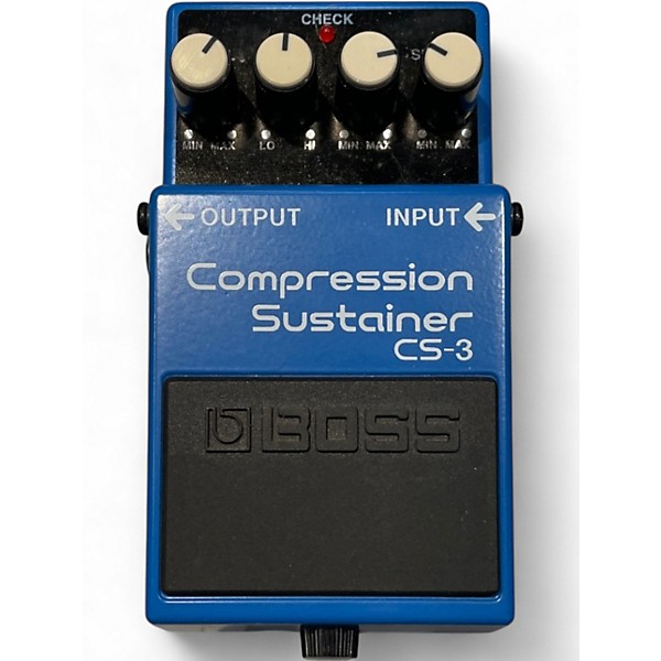 Used BOSS CS3 Compressor Sustainer Effect Pedal