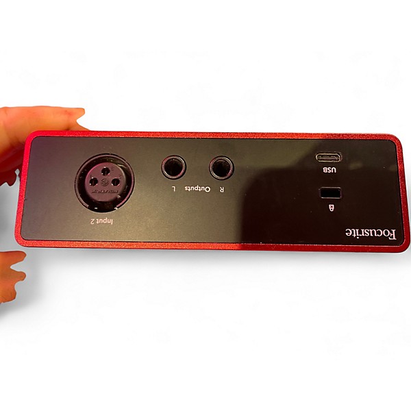 Used Focusrite Scarlett Solo gen 4 Audio Interface