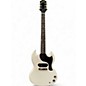 Used Epiphone YUNGBLUD Signature SG Junior Classic White Solid Body Electric Guitar thumbnail