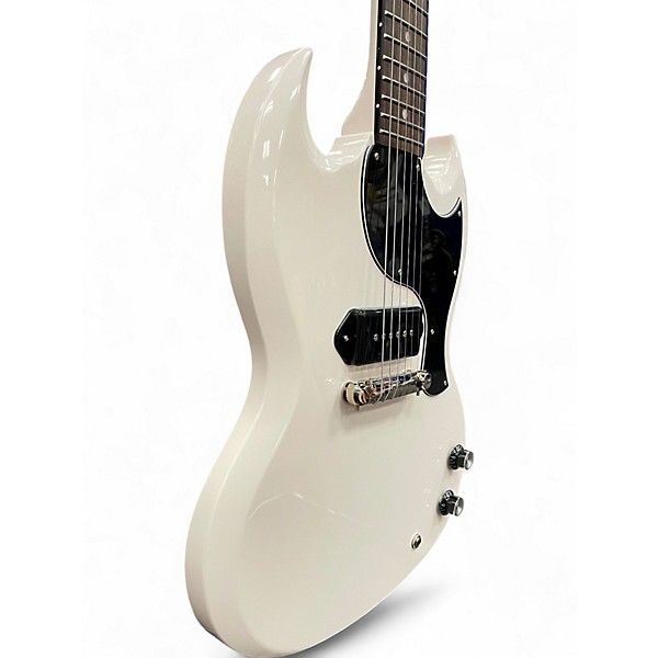 Used Epiphone YUNGBLUD Signature SG Junior Classic White Solid Body Electric Guitar