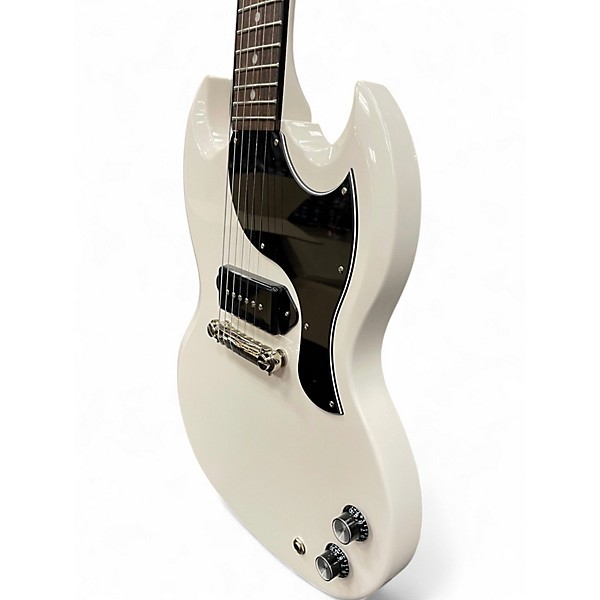 Used Epiphone YUNGBLUD Signature SG Junior Classic White Solid Body Electric Guitar